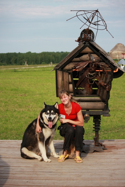 Аляскинский маламут Nanuk - лето 2009